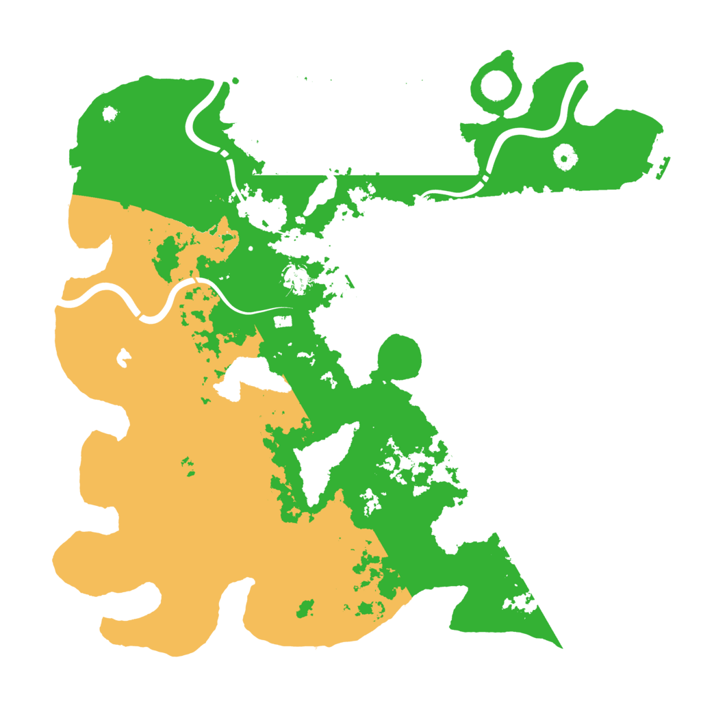 Biome Rust Map: Procedural Map, Size: 4250, Seed: 1986115872