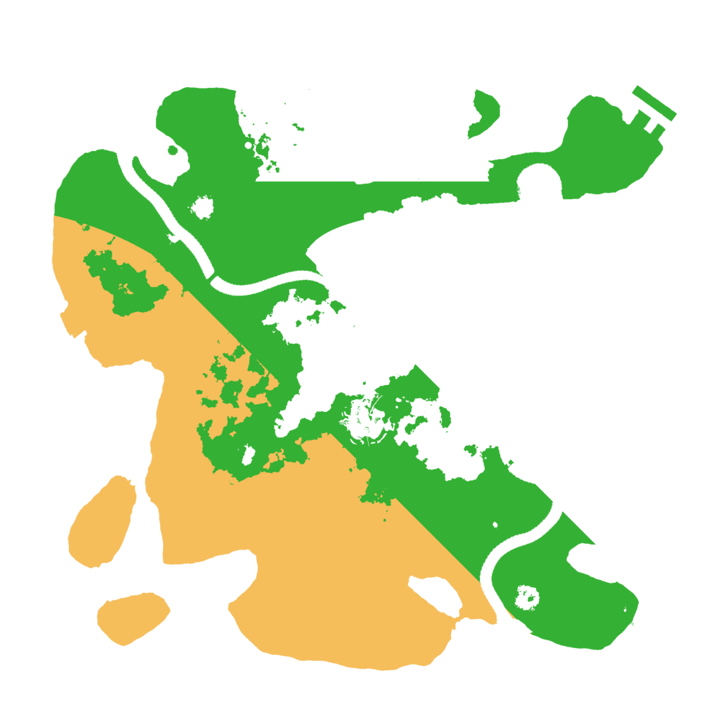 Biome Rust Map: Procedural Map, Size: 3000, Seed: 1821040673