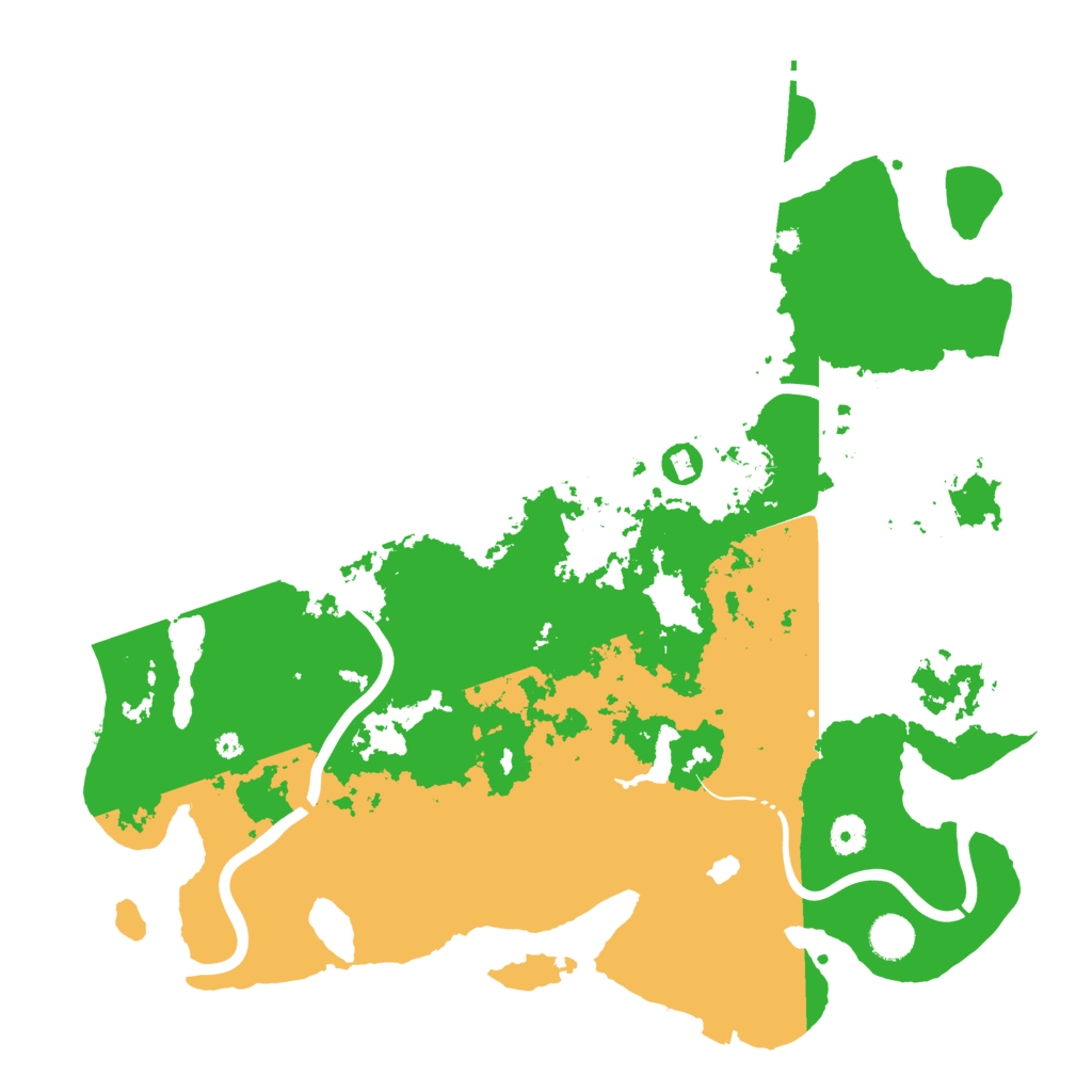 Biome Rust Map: Procedural Map, Size: 4250, Seed: 194415394