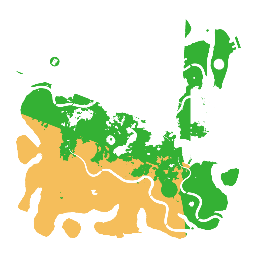 Biome Rust Map: Procedural Map, Size: 4250, Seed: 729498591