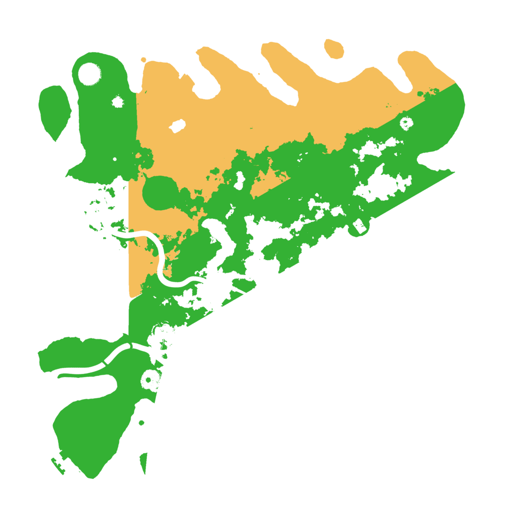 Biome Rust Map: Procedural Map, Size: 4000, Seed: 604218
