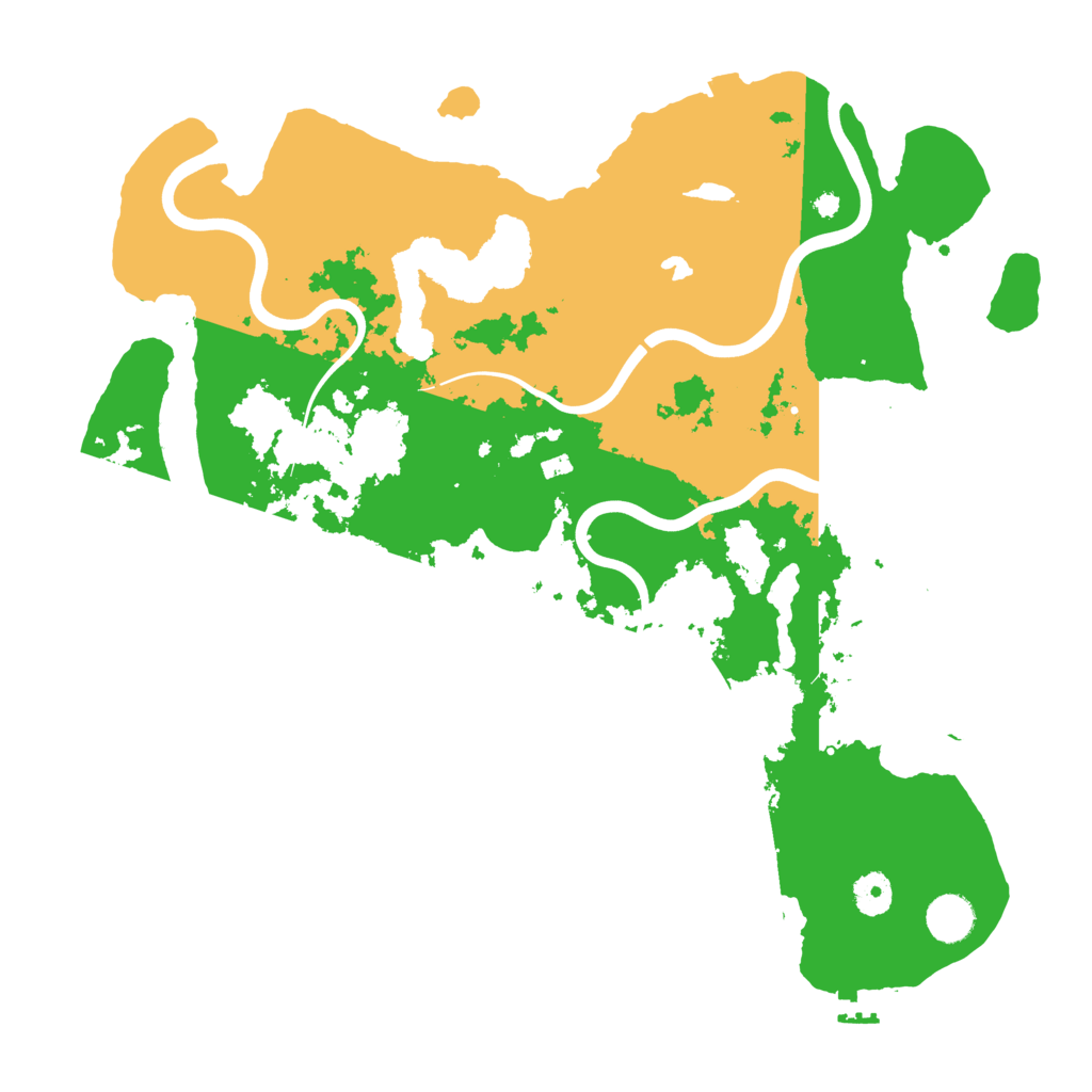 Biome Rust Map: Procedural Map, Size: 4000, Seed: 548714174