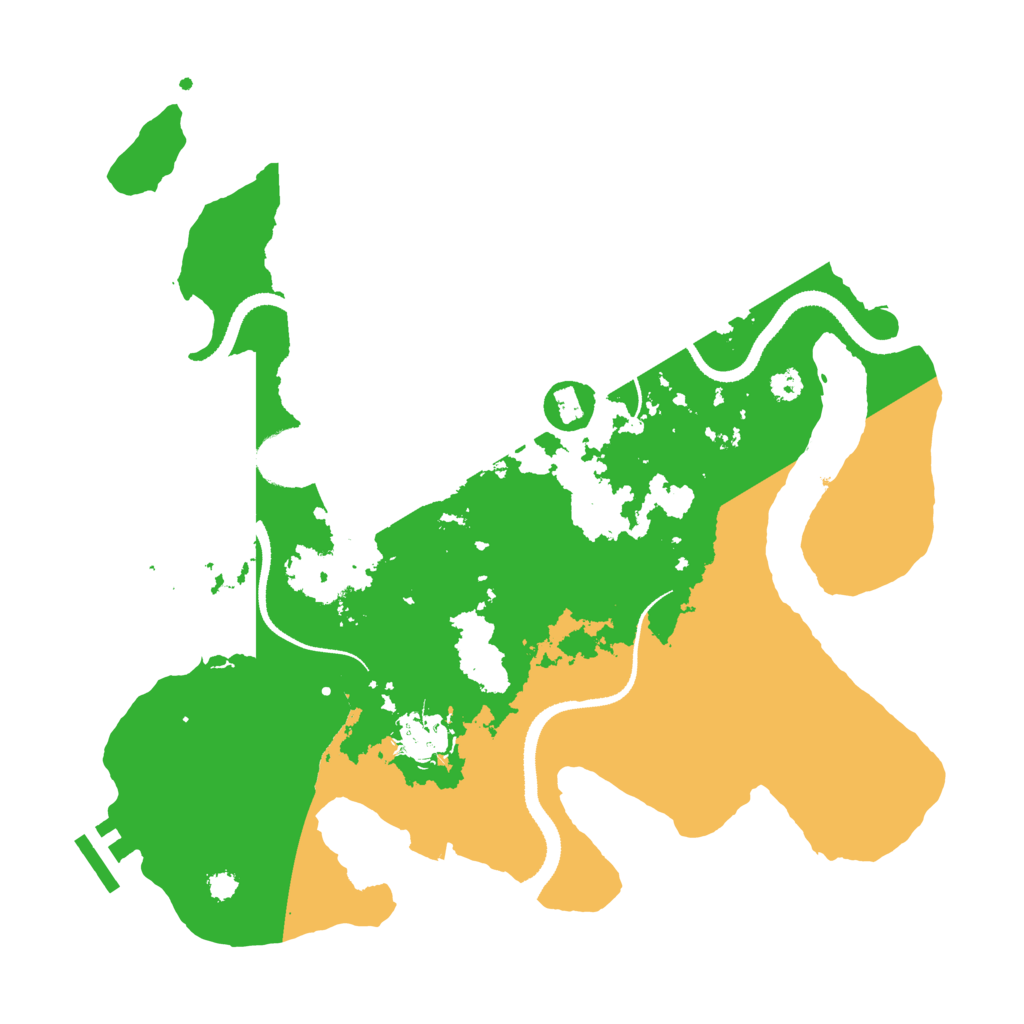 Biome Rust Map: Procedural Map, Size: 3250, Seed: 1788125601
