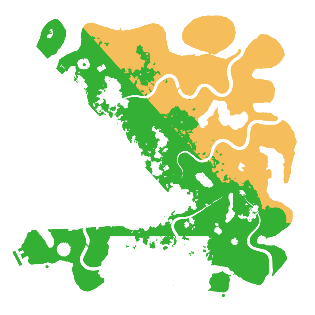 Biome Rust Map: Procedural Map, Size: 4050, Seed: 1378353437