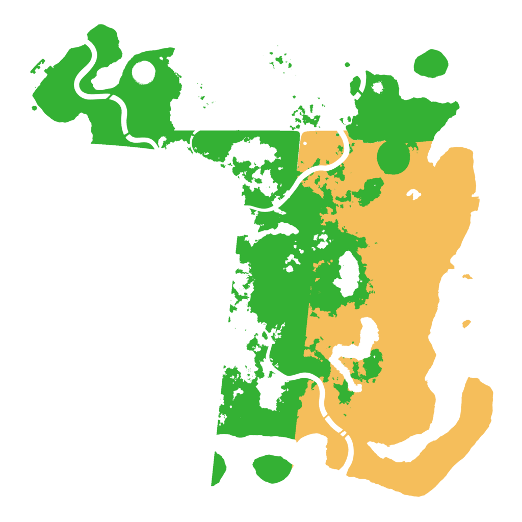 Biome Rust Map: Procedural Map, Size: 4250, Seed: 1064338378