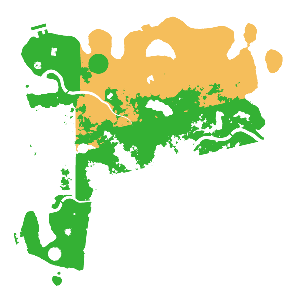 Biome Rust Map: Procedural Map, Size: 4000, Seed: 1374027482