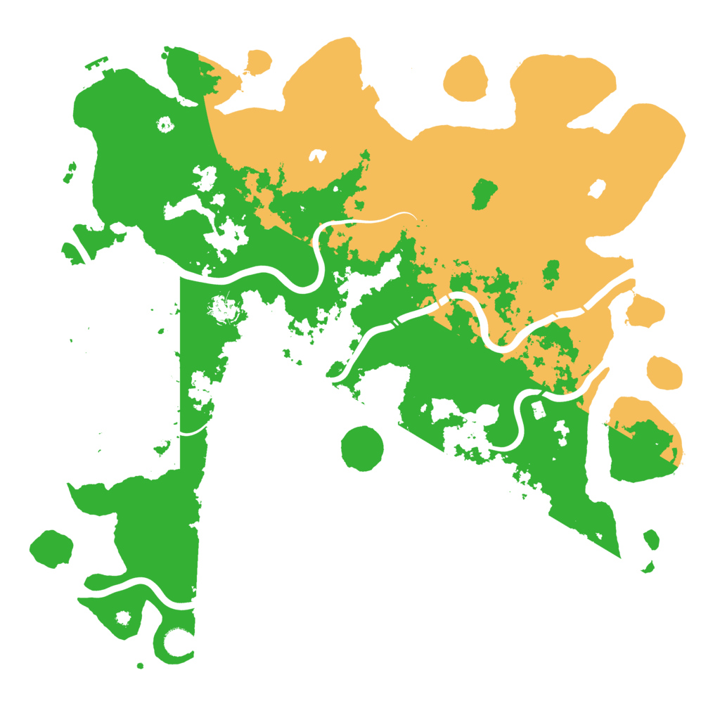Biome Rust Map: Procedural Map, Size: 4500, Seed: 882553134