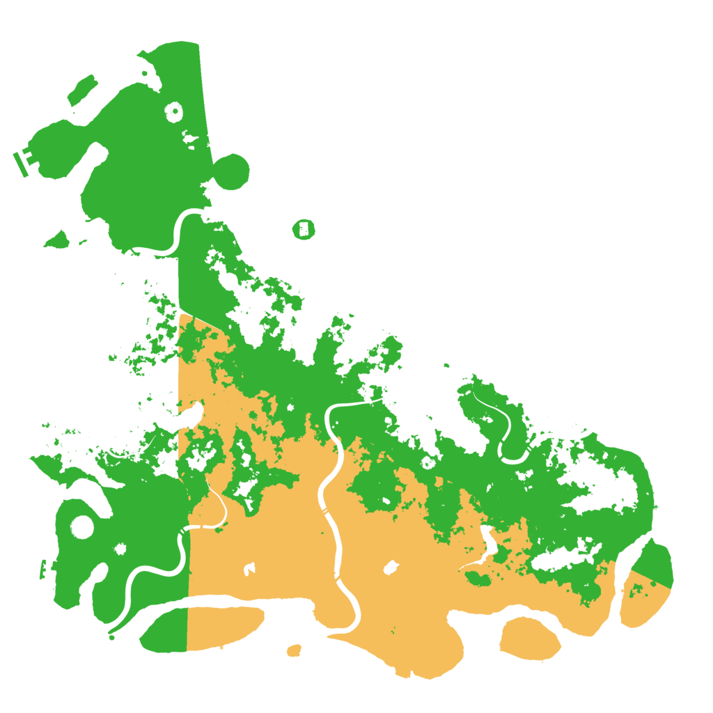 Biome Rust Map: Procedural Map, Size: 5500, Seed: 4252026