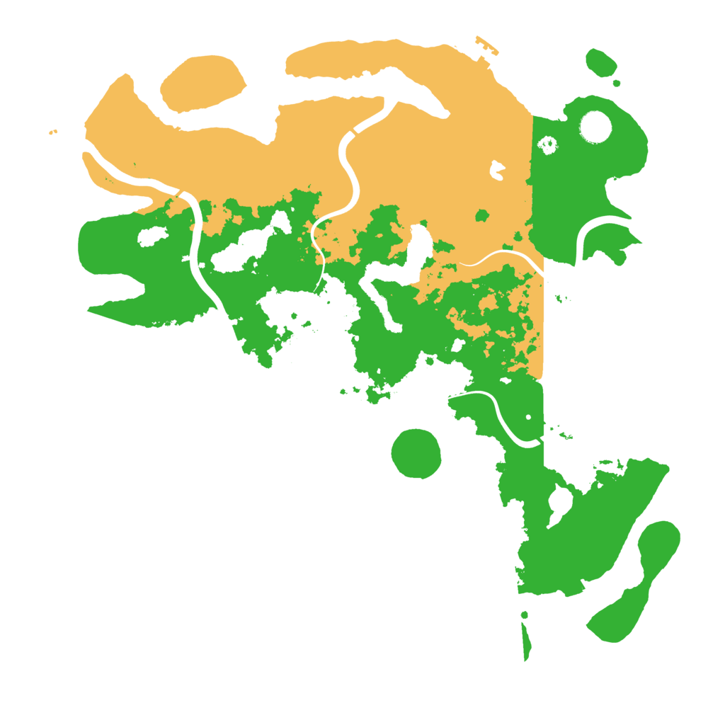 Biome Rust Map: Procedural Map, Size: 4000, Seed: 790164619