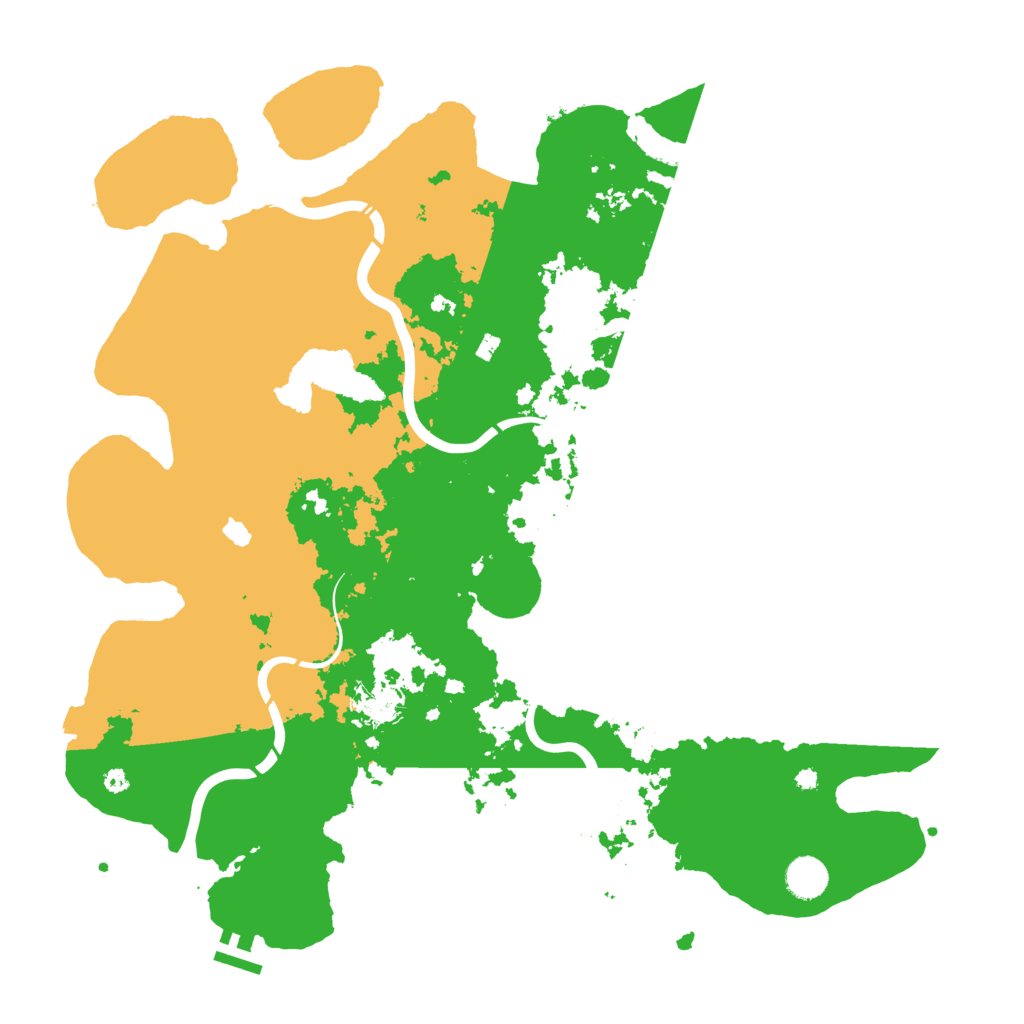 Biome Rust Map: Procedural Map, Size: 4250, Seed: 789401222
