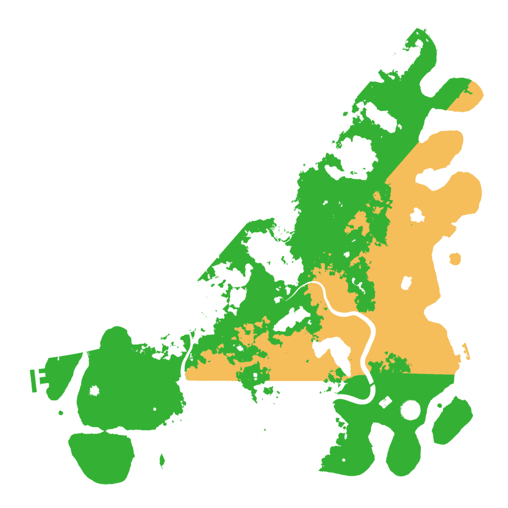 Biome Rust Map: Procedural Map, Size: 4500, Seed: 114476978