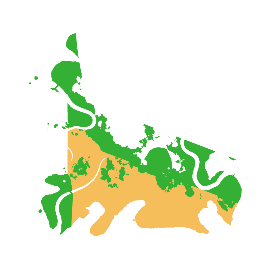 Biome Rust Map: Procedural Map, Size: 3000, Seed: 758141313