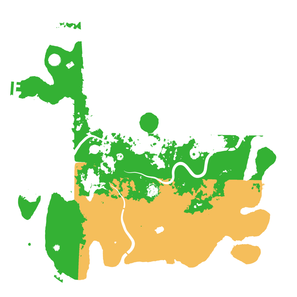 Biome Rust Map: Procedural Map, Size: 4250, Seed: 1111797790