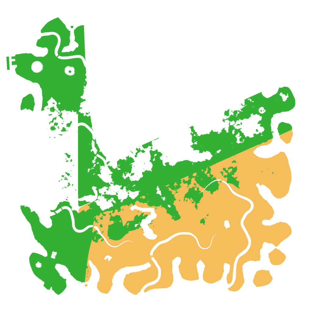 Biome Rust Map: Procedural Map, Size: 4800, Seed: 2027394848