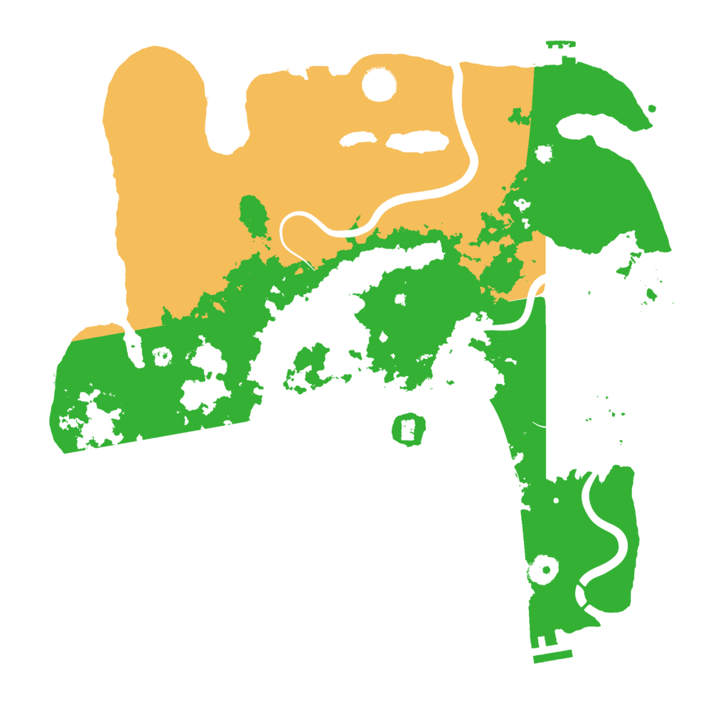 Biome Rust Map: Procedural Map, Size: 3750, Seed: 4856