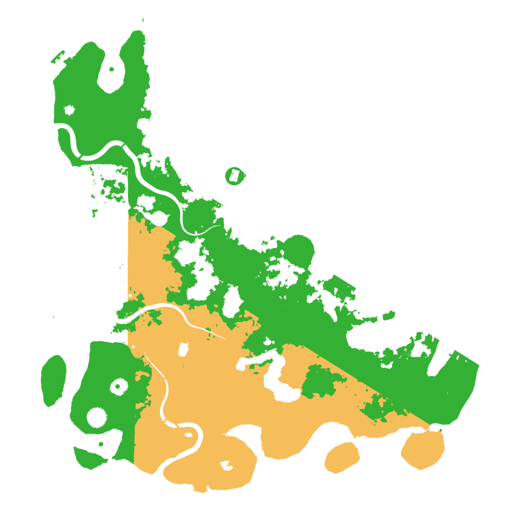 Biome Rust Map: Procedural Map, Size: 4500, Seed: 917800207