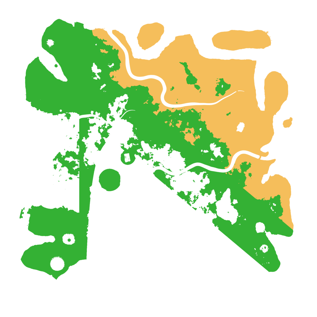 Biome Rust Map: Procedural Map, Size: 4000, Seed: 867256773