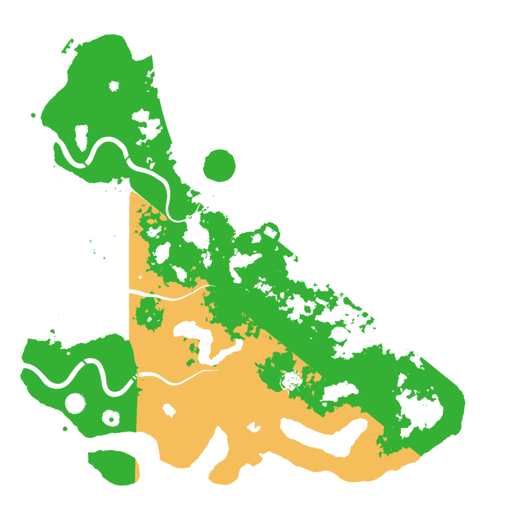 Biome Rust Map: Procedural Map, Size: 4500, Seed: 482719