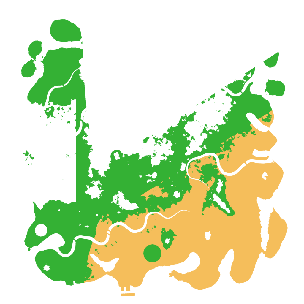 Biome Rust Map: Procedural Map, Size: 4500, Seed: 41022341