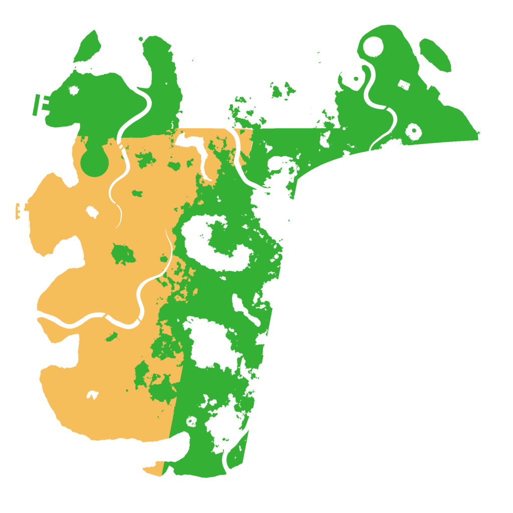 Biome Rust Map: Procedural Map, Size: 4800, Seed: 2044559735