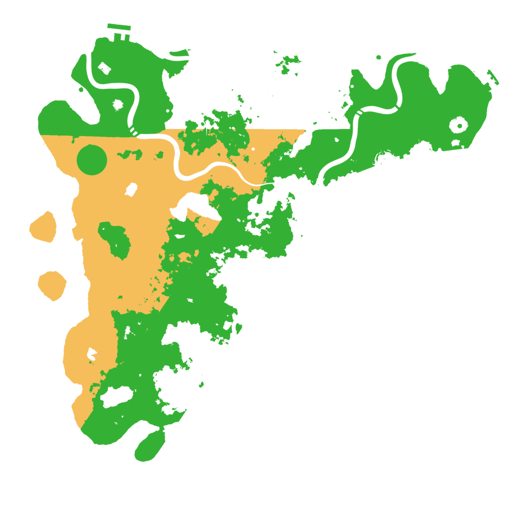 Biome Rust Map: Procedural Map, Size: 4500, Seed: 34456149