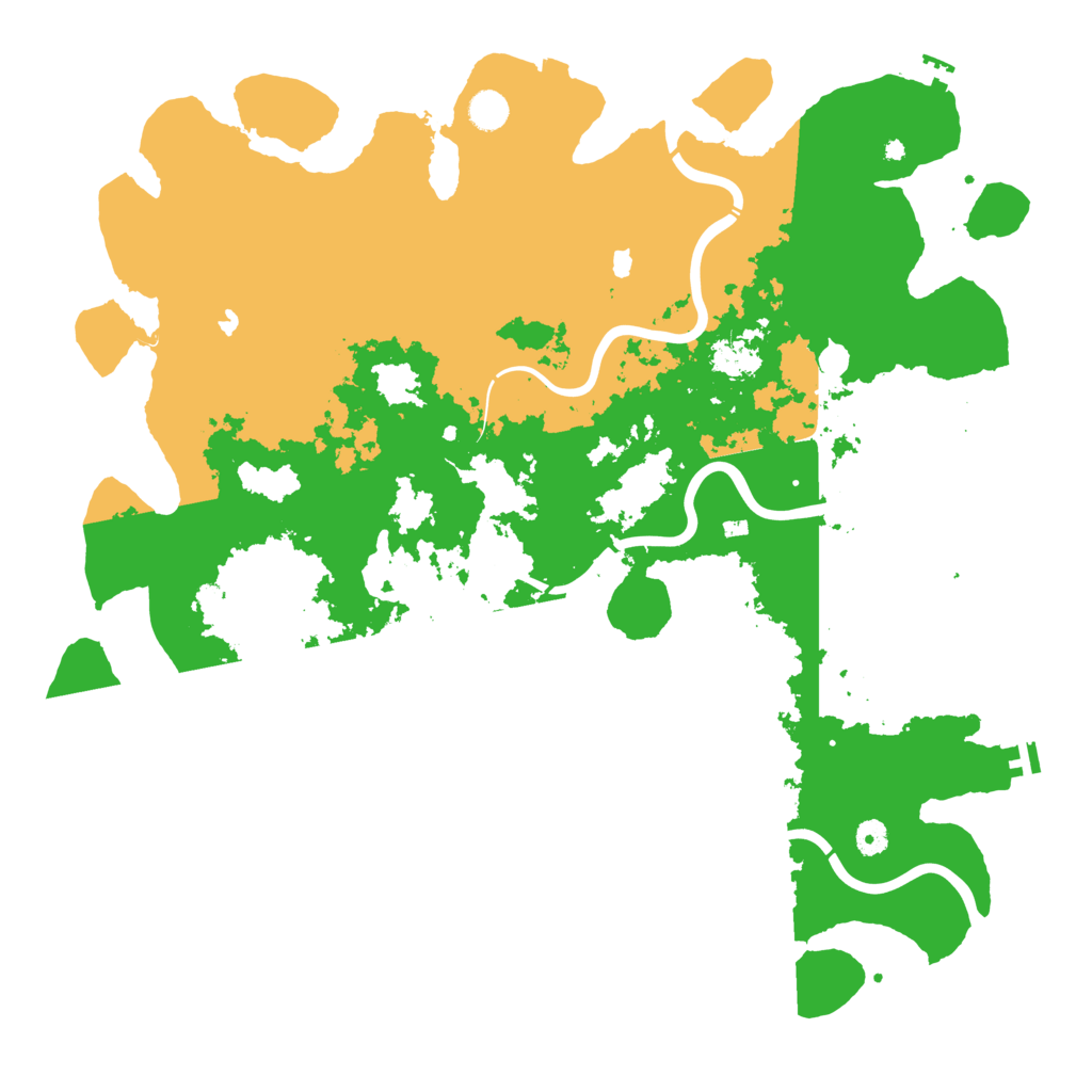 Biome Rust Map: Procedural Map, Size: 4800, Seed: 605133816
