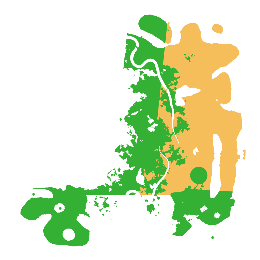 Biome Rust Map: Procedural Map, Size: 4000, Seed: 559325541