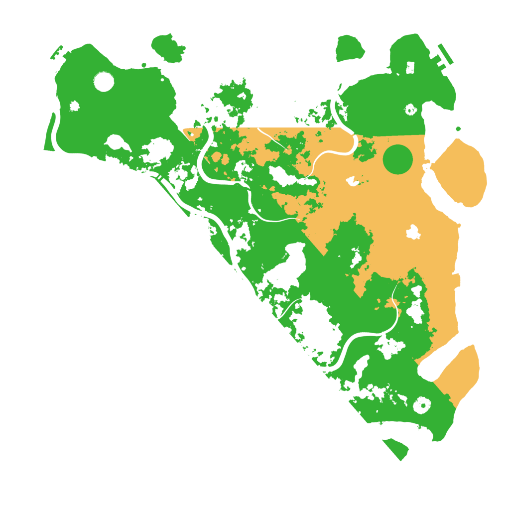 Biome Rust Map: Procedural Map, Size: 4500, Seed: 1421375972