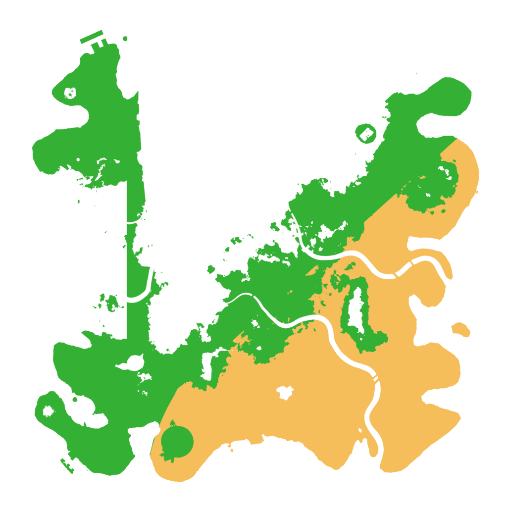 Biome Rust Map: Procedural Map, Size: 4250, Seed: 2096963851
