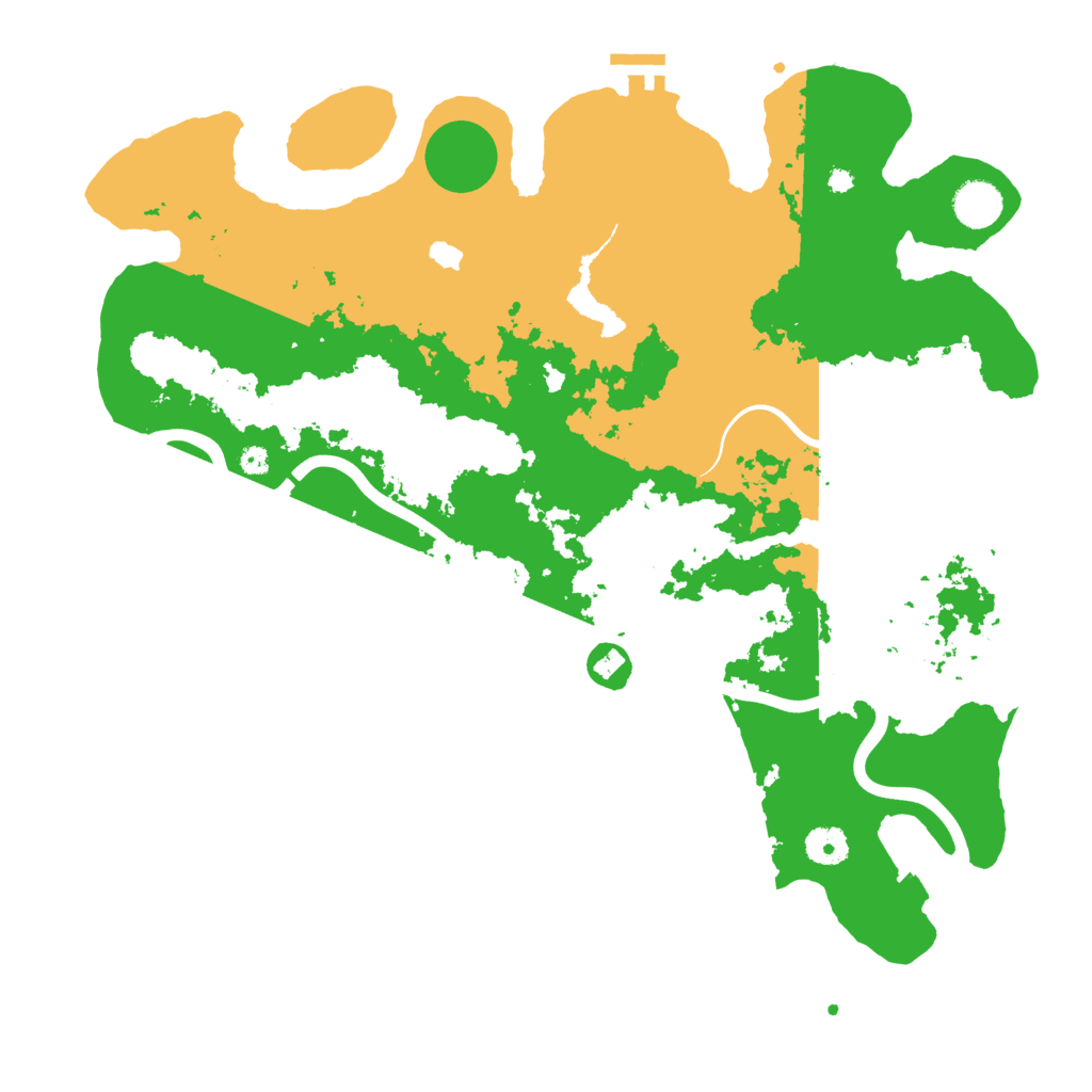 Biome Rust Map: Procedural Map, Size: 4000, Seed: 775757306