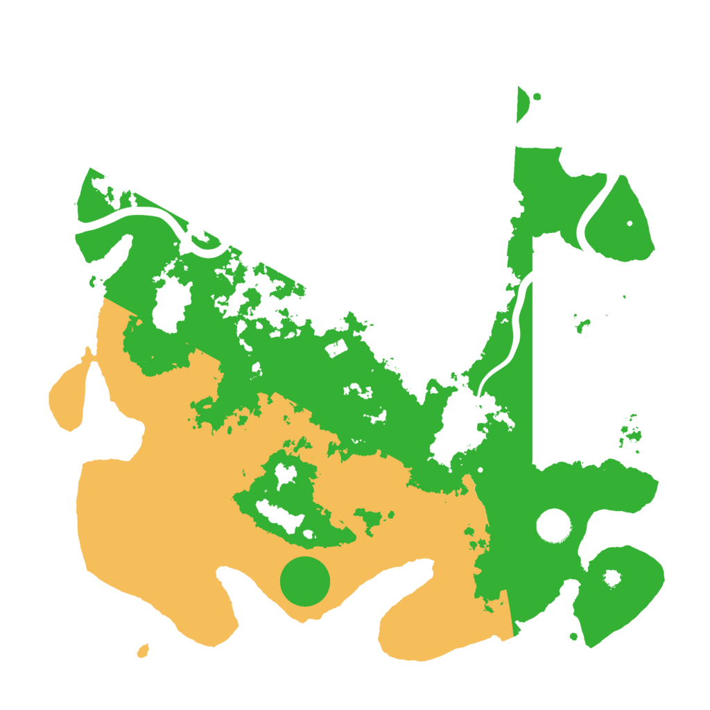 Biome Rust Map: Procedural Map, Size: 3750, Seed: 984392630