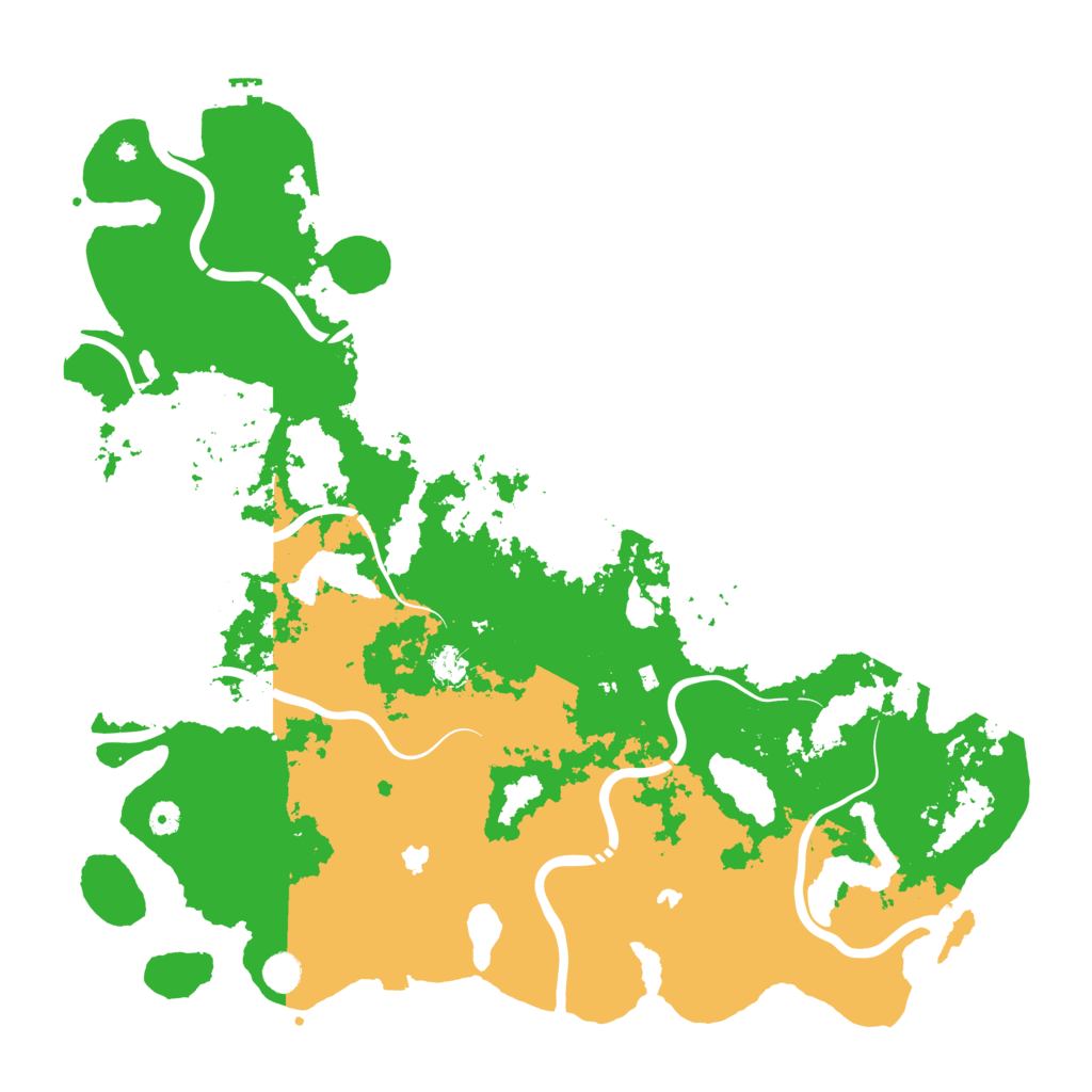 Biome Rust Map: Procedural Map, Size: 5000, Seed: 317240841
