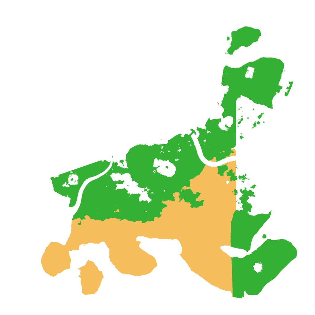 Biome Rust Map: Procedural Map, Size: 3000, Seed: 716443732