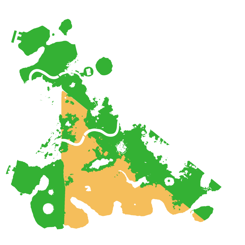 Biome Rust Map: Procedural Map, Size: 4000, Seed: 2469940