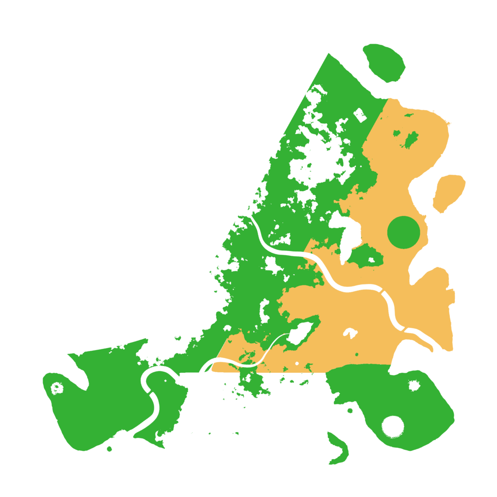 Biome Rust Map: Procedural Map, Size: 4000, Seed: 341099172
