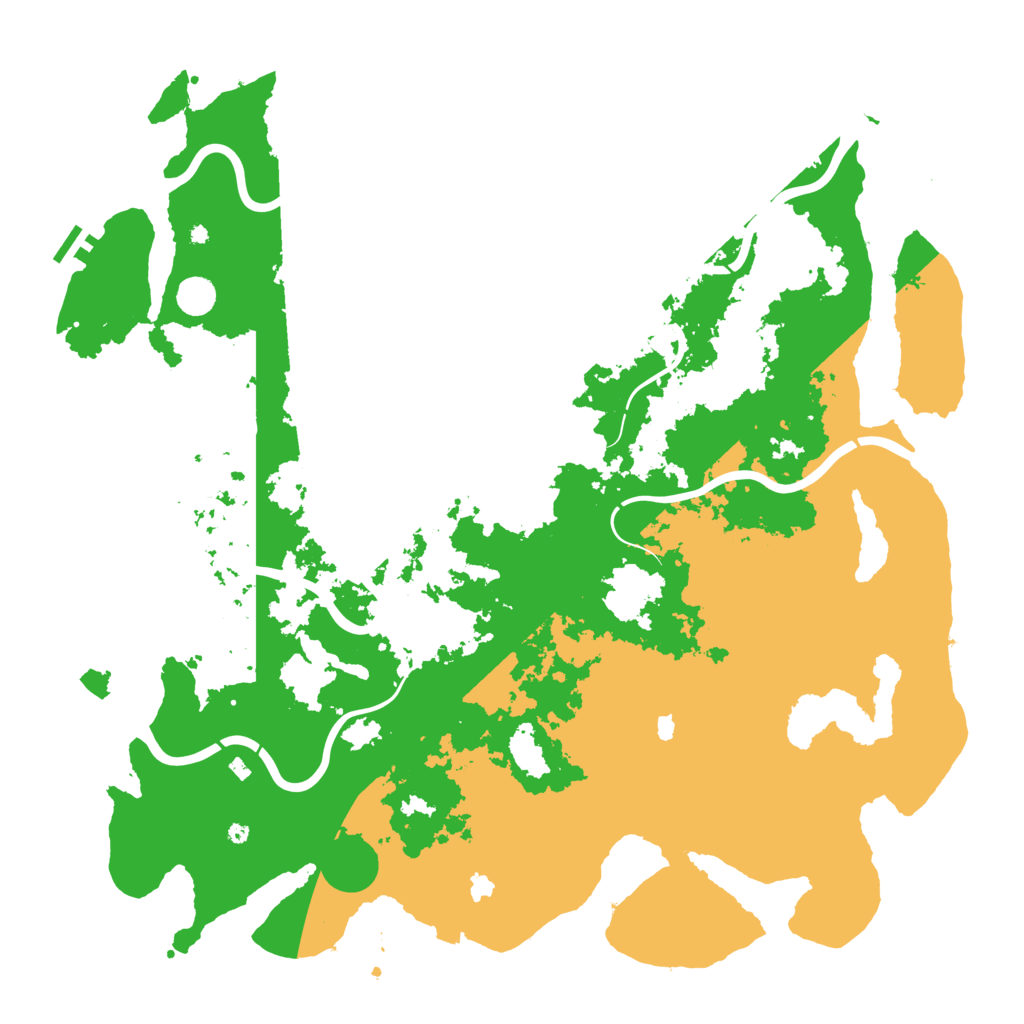 Biome Rust Map: Procedural Map, Size: 5000, Seed: 1130623795
