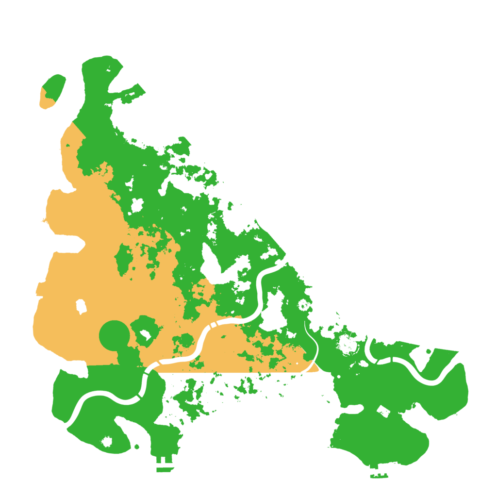 Biome Rust Map: Procedural Map, Size: 4250, Seed: 1080298434
