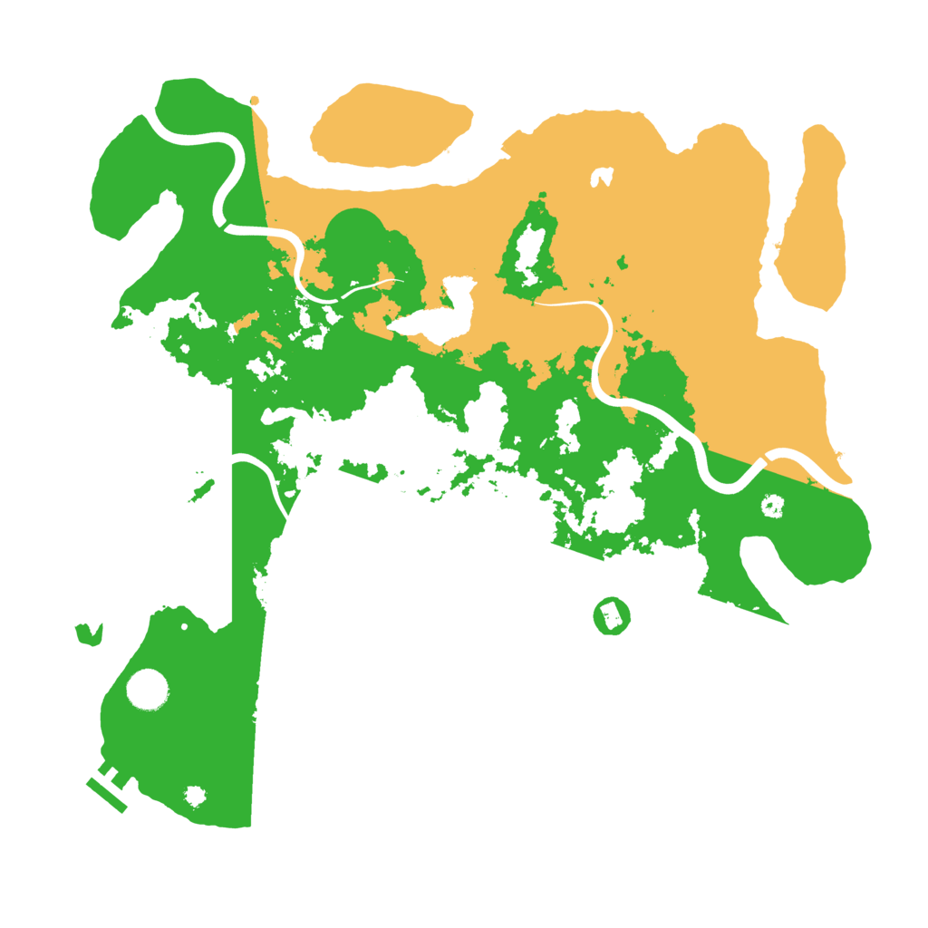 Biome Rust Map: Procedural Map, Size: 4000, Seed: 555934536