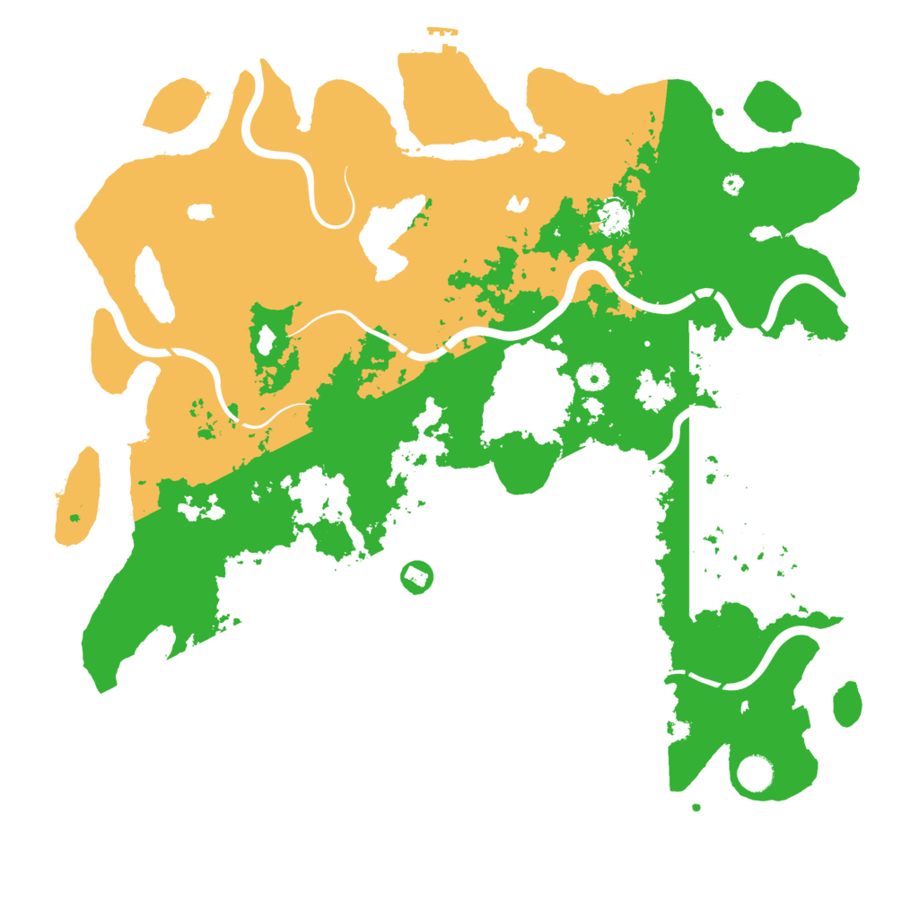 Biome Rust Map: Procedural Map, Size: 4500, Seed: 1724703696
