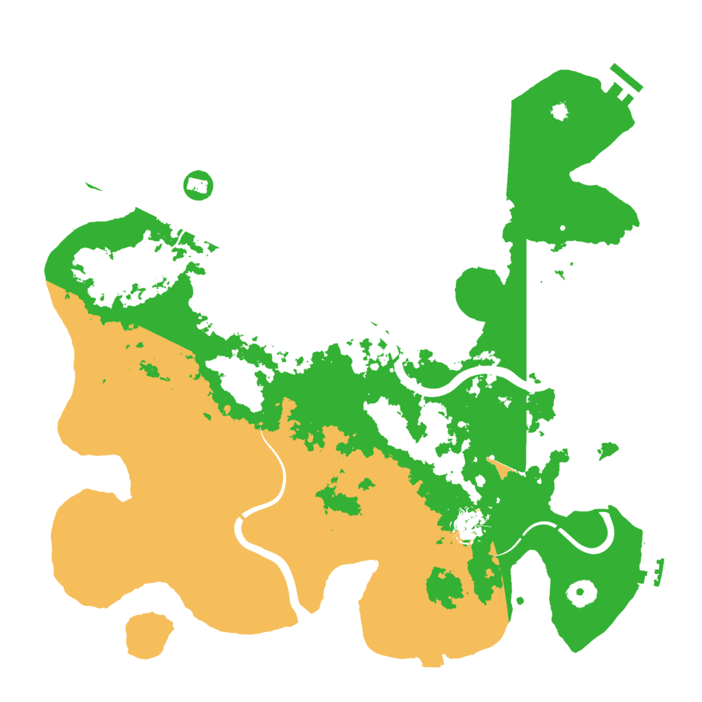 Biome Rust Map: Procedural Map, Size: 3750, Seed: 2053472107