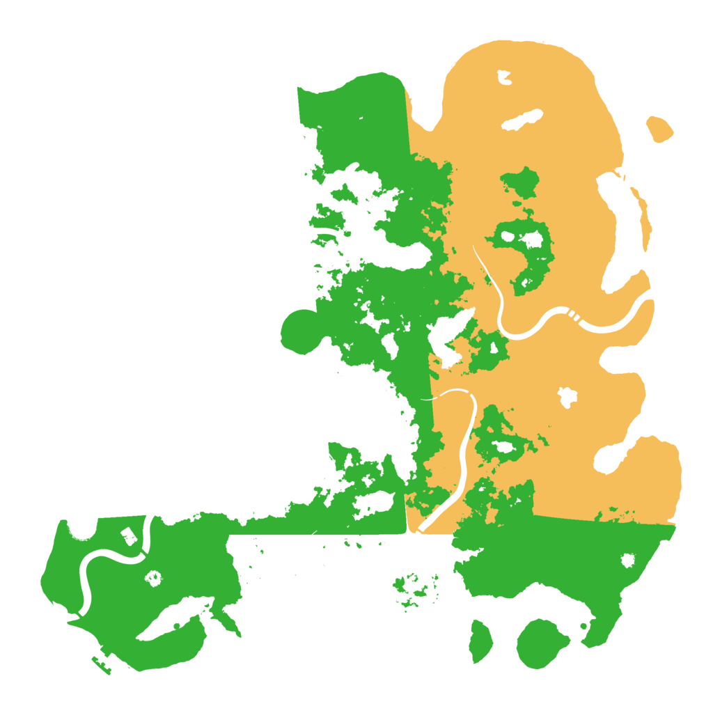 Biome Rust Map: Procedural Map, Size: 4500, Seed: 1620511913