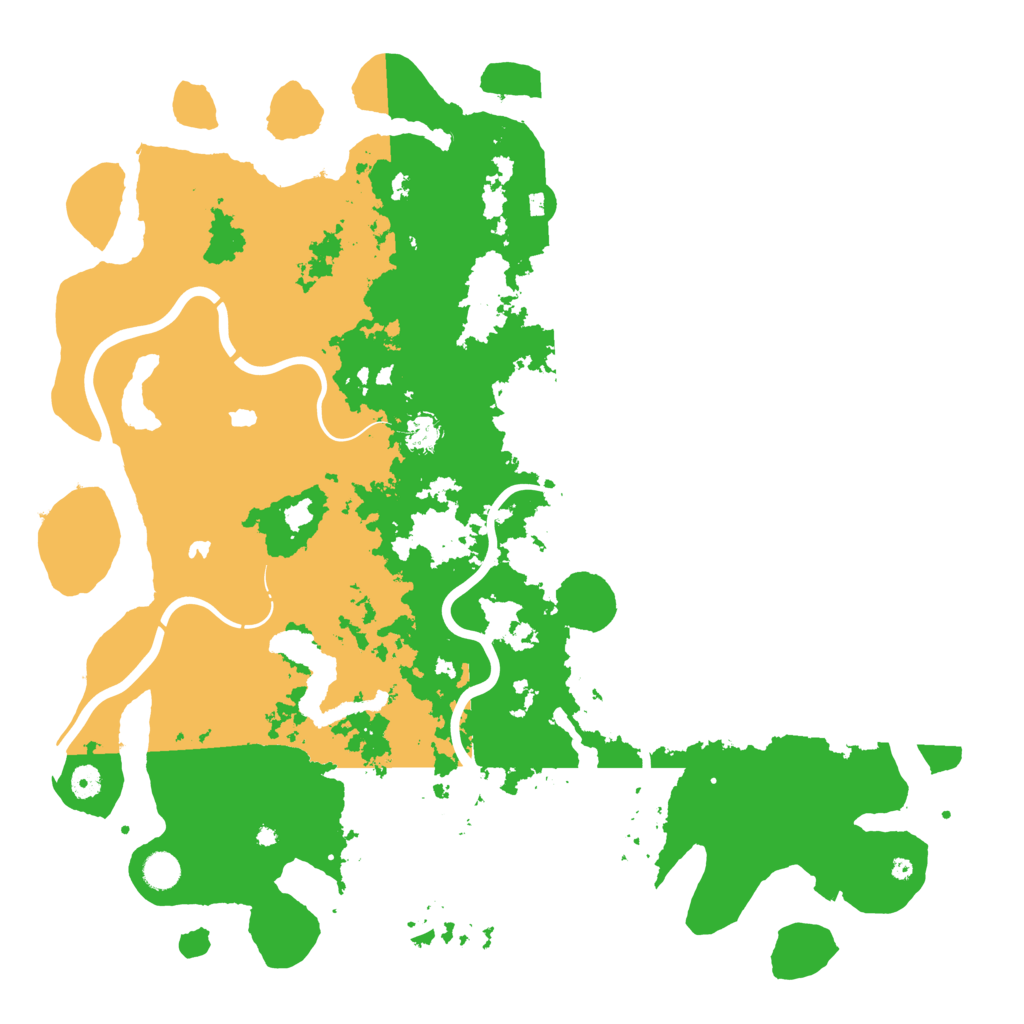 Biome Rust Map: Procedural Map, Size: 4800, Seed: 88231538