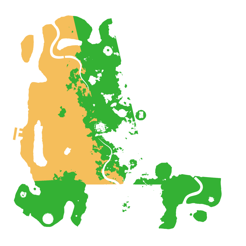 Biome Rust Map: Procedural Map, Size: 4000, Seed: 1386391117