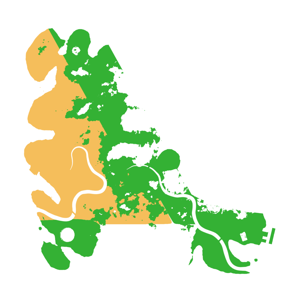 Biome Rust Map: Procedural Map, Size: 3750, Seed: 1301508210
