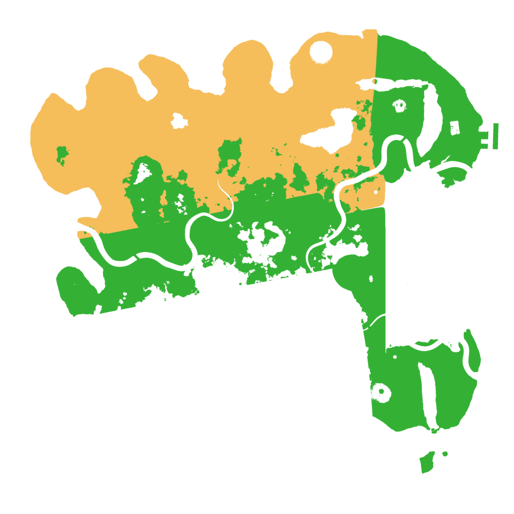Biome Rust Map: Procedural Map, Size: 4000, Seed: 190054116