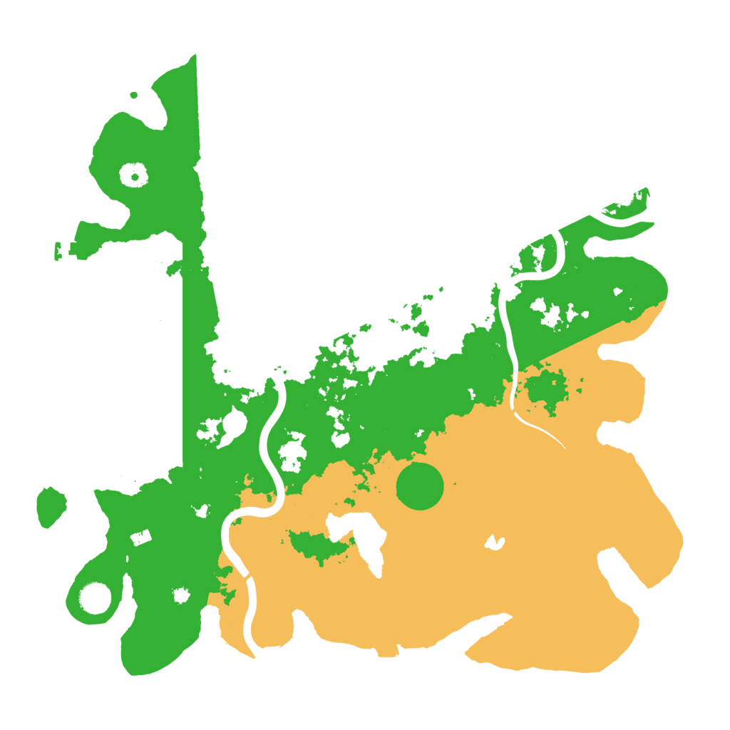Biome Rust Map: Procedural Map, Size: 4050, Seed: 992872535