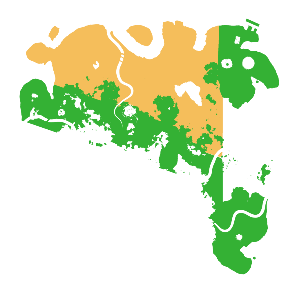 Biome Rust Map: Procedural Map, Size: 4250, Seed: 1149349967