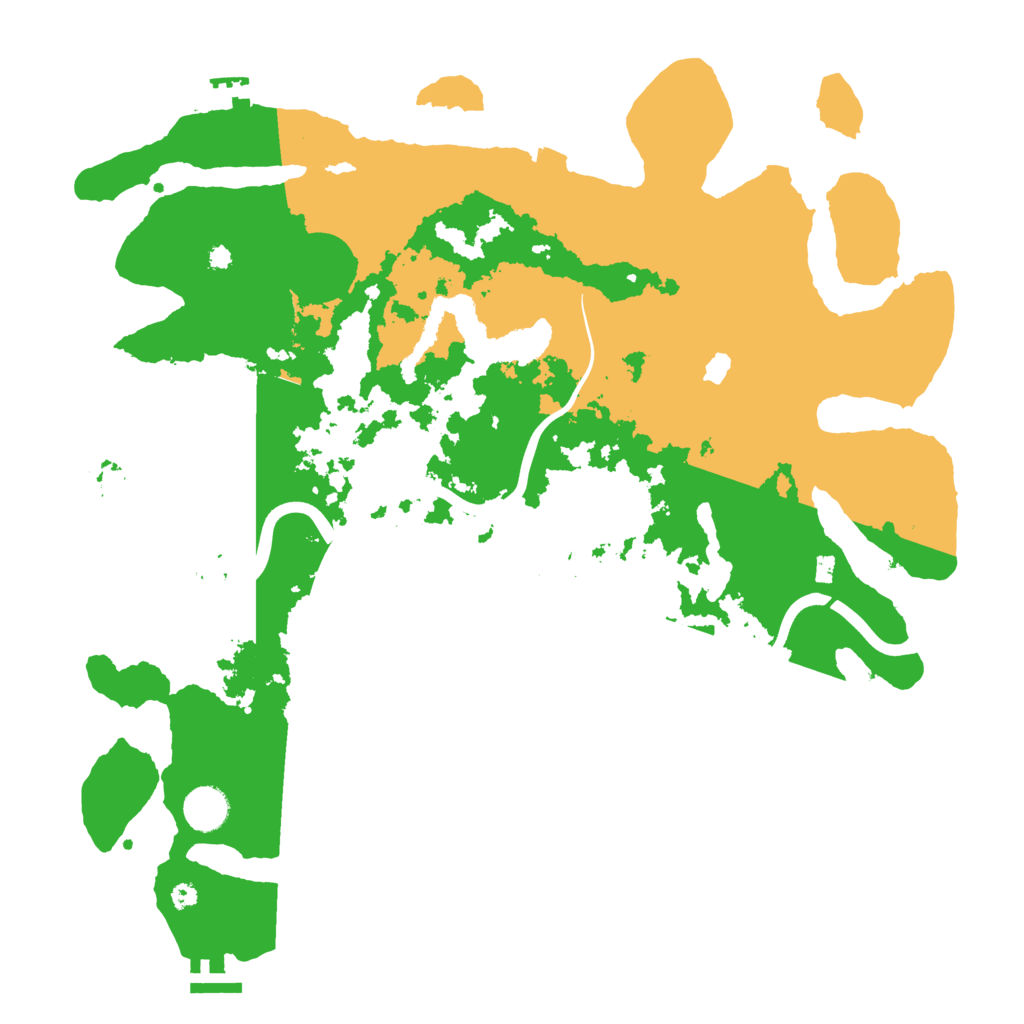 Biome Rust Map: Procedural Map, Size: 4000, Seed: 1340918373