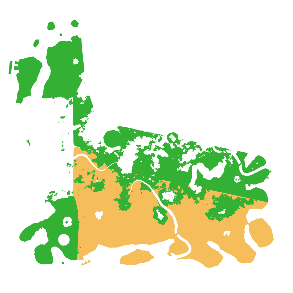 Biome Rust Map: Procedural Map, Size: 4500, Seed: 1468296572