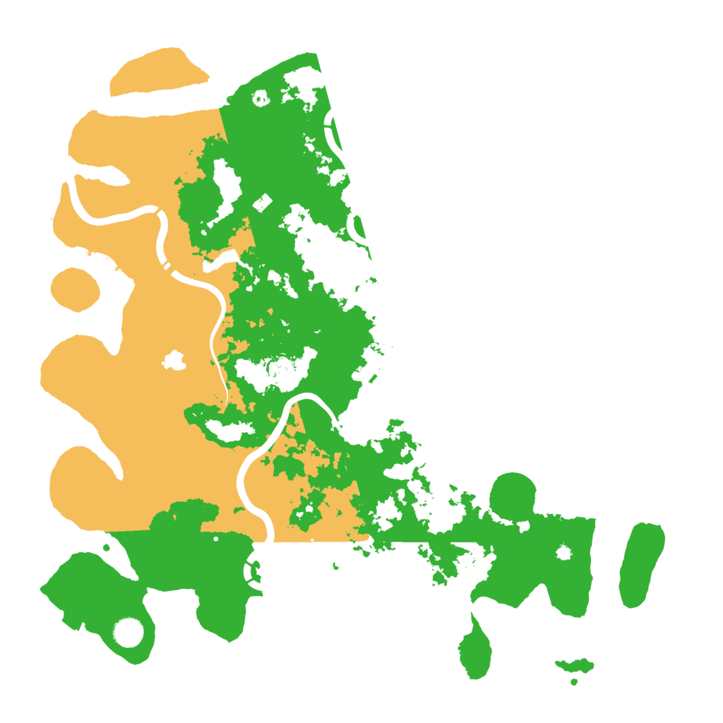 Biome Rust Map: Procedural Map, Size: 4250, Seed: 1998048399
